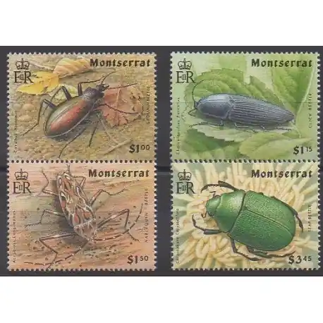 Montserrat - 1994 - No 818/821 - Insectes Offre Du Jour