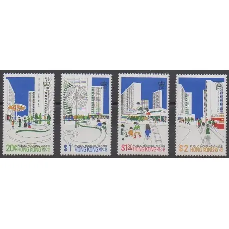 Prix Réduit Hong-Kong - 1981 - No 369/372