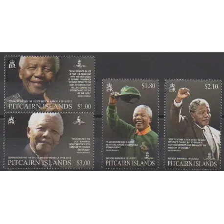 Affaire À Saisir Pitcairn - 2014 - No 831/834 - Célébrités