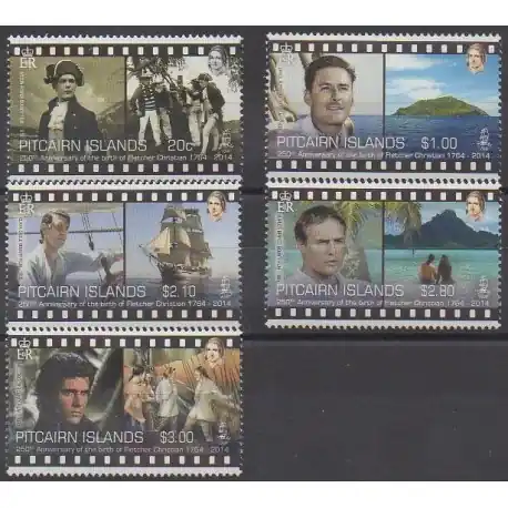Prix Promo Pitcairn - 2014 - No 826/830 - Cinéma