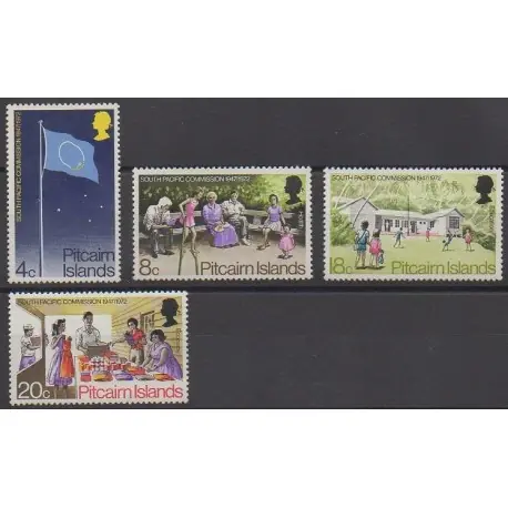 Pitcairn - 1972 - No 122/125 Populaire