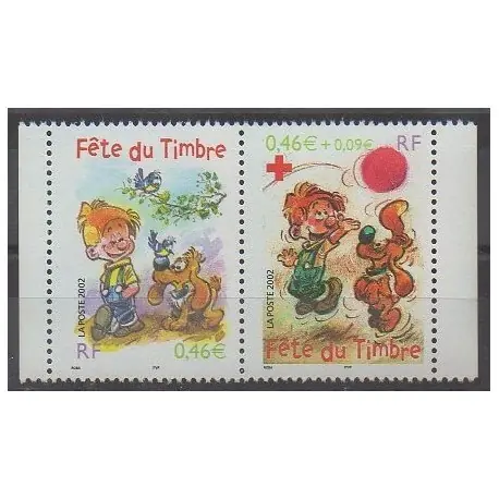 Garantie Incluse France - Poste - 2002 - No P3467a - Dessins Animés - BD - Philatélie
