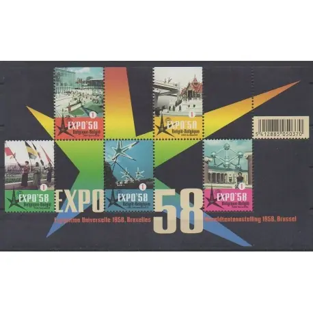 Meilleur Choix Belgique - 2008 - No 3786/3790 - Exposition