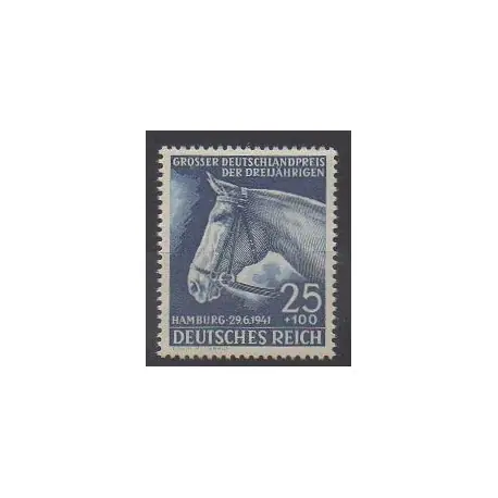 Offre Limitée Allemagne - 1941 - No 703 - Chevaux