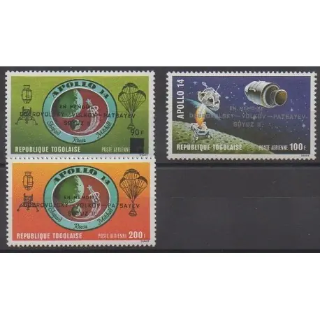 Artisanat Togo - 1971 - No PA161/PA163 - Espace