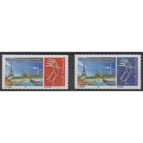Nouvelle-Calédonie - 2018 - No 1350/1351 - Philatélie Prix Réduit