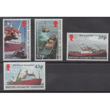 Prix Promo Grande-Bretagne - Territoire antarctique - 2000 - No 321/324 - Navigation - Polaire