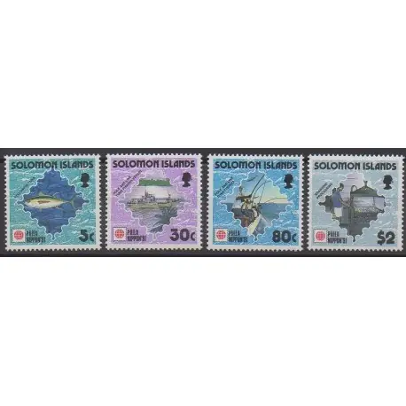 Prix Cassé Salomon (Iles) - 1991 - No 730/733 - Artisanat ou métiers - Philatélie