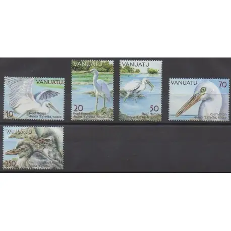 Vanuatu - 2007 - No 1272/1276 - Oiseaux Prix Choc