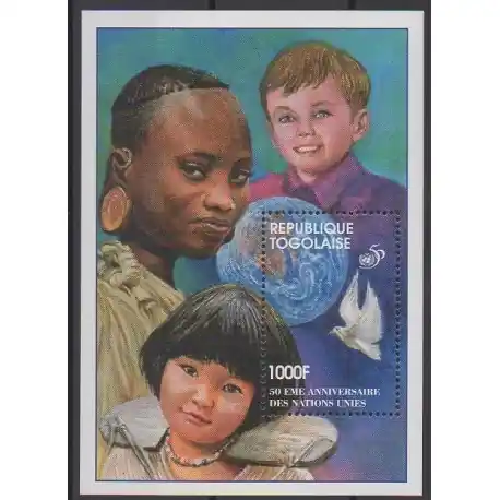Togo - 1995 - No BF288 - Nations unies Top Vente