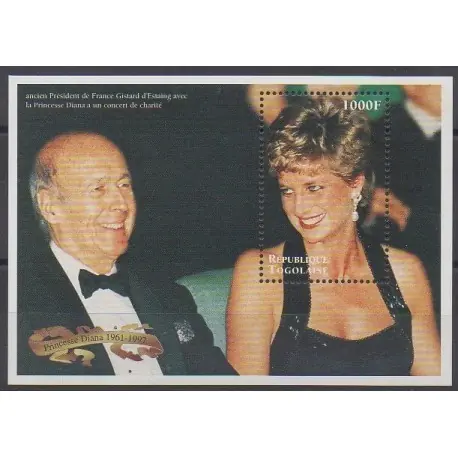 Togo - 1997 - No BF321 - Royauté - Principauté Exclusif