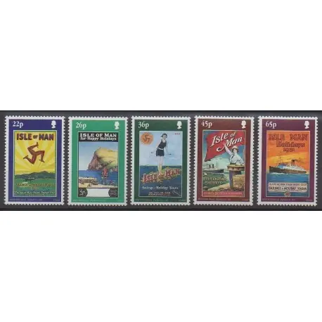 Nouvel Arrivage Man (Ile de) - 2000 - No 928/932 - Tourisme