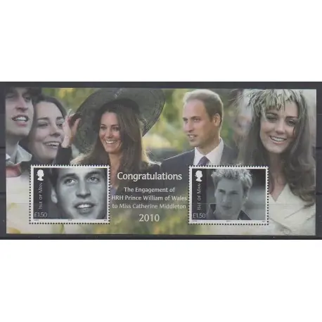 Nouvelle Collection Man (Ile de) - 2010 - No BF85 - Royauté - Principauté