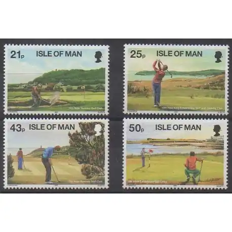 Man (Ile de) - 1997 - No 768/771 - Sports divers Livraison Mondiale