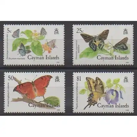 Caïmans (Iles) - 1988 - No 621/624 - Insectes Édition Limitée