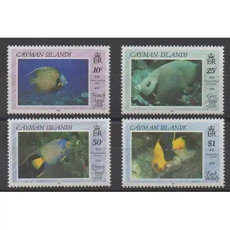 Caïmans (Iles) - 1990 - No 652/655 - Animaux marins Commander Maintenant