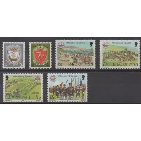 Vente Directe Man (Ile de) - 1979 - No 137/142