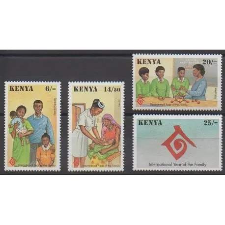 Jusqu’à Épuisement Des Stocks Kenya - 1994 - No 591/594 - Santé ou Croix-Rouge