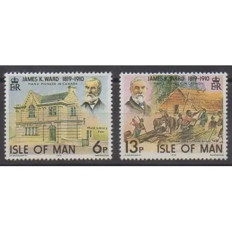 Acheter En Ligne Man (Ile de) - 1978 - No 127/128 - Célébrités