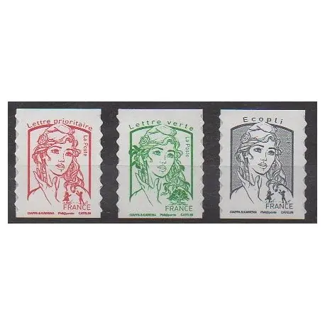 Prix Cassé France - Autoadhésifs - 2016 - No 1214/1215A