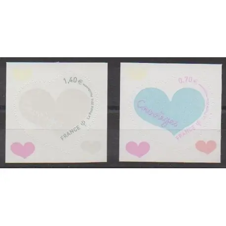 Achetez Aujourd’hui France - Autoadhésifs - 2016 - No 1230/1231 - Mode