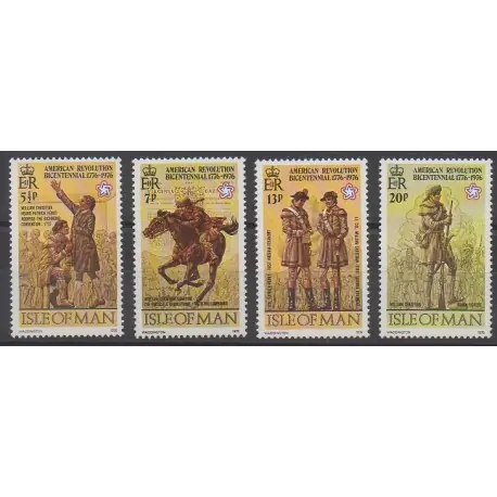 Meilleure Vente Man (Ile de) - 1976 - No 63/66 - Histoire