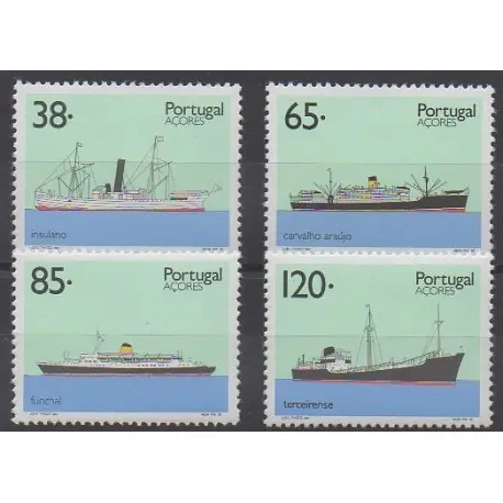 Portugal (Açores) - 1992 - No 420/423 - Navigation Bon Marché