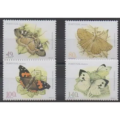 Portugal (Madère) - 1997 - No 194/197 - Insectes Vente Flash