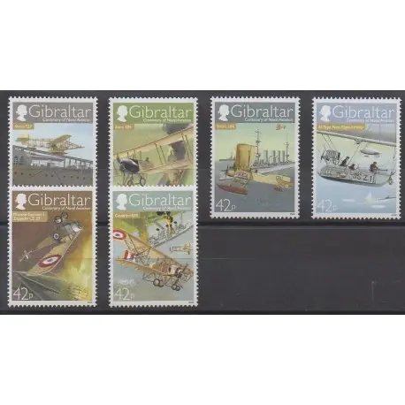 Prix Cassé Gibraltar - 2009 - No 1318/1323 - Aviation