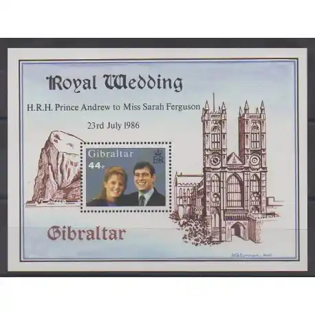 Must-Have Gibraltar - 1986 - No BF9 - Royauté - Principauté