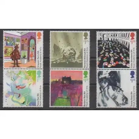 Grande-Bretagne - 2018 - No 4636/4641 - Peinture Commande En Gros
