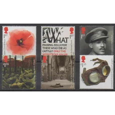 Grande-Bretagne - 2018 - No 4682/4687 - Première Guerre Mondiale Meilleure Qualité