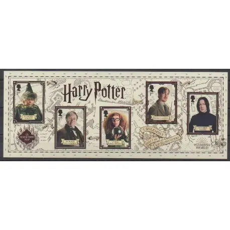 Grande-Bretagne - 2018 - No 4700/4704 - Littérature - Cinéma Artisanat