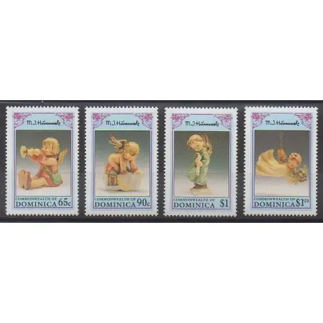 Top Qualité Dominique - 1992 - No 1441/1444 - Noël