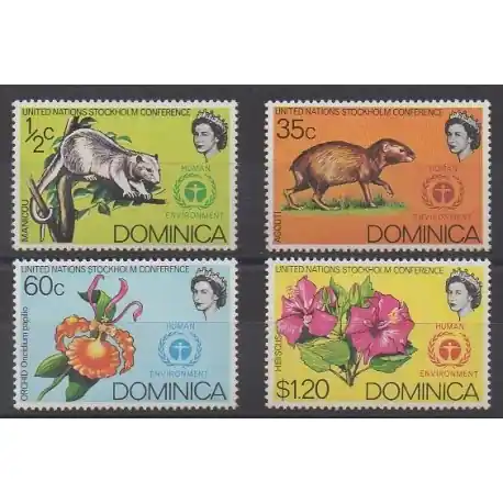 Prix Choc Dominique - 1972 - No 331/334 - Environnement