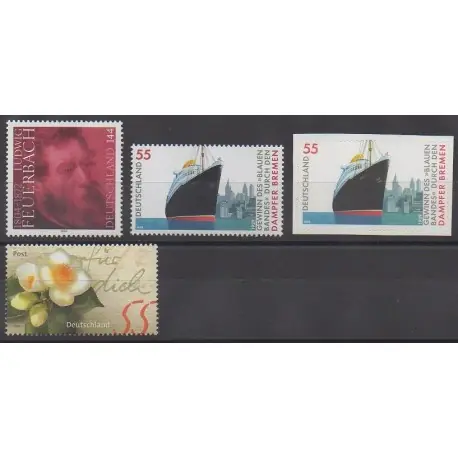 Allemagne - 2004 - No 2236/2239 Livraison Gratuite