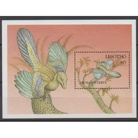 Offre Du Jour Lesotho - 1992 - No BF94 - Animaux préhistoriques