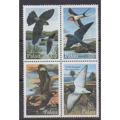 Palau - 1995 - No PA52/PA55 - Oiseaux Super Prix