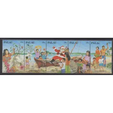 Meilleure Qualité Palau - 1993 - No 557/561 - Noël