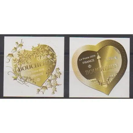 Meilleure Qualité France - Autoadhésifs - 2019 - No 1669/1670 - Art