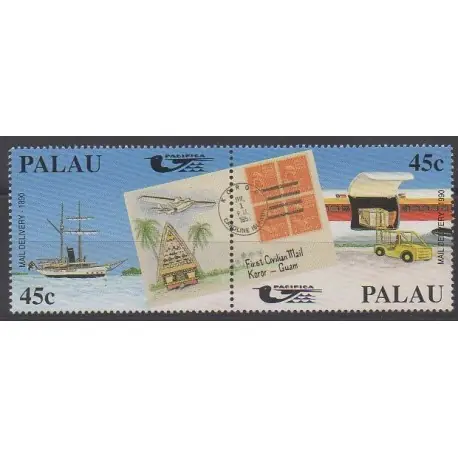 Palau - 1990 - No 354/355 - Service postal Édition Limitée