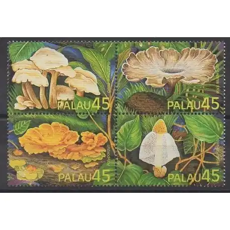 Palau - 1989 - No 233/236 - Champignons Paiement Sécurisé