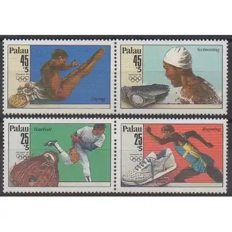 Palau - 1988 - No 220/223 - Jeux Olympiques d'été Vente Flash