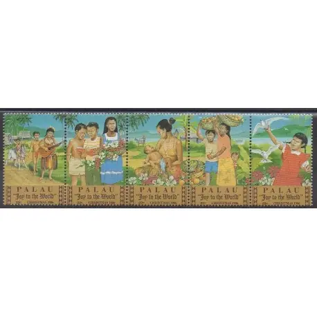 Palau - 1986 - No 145/149 - Noël Commande En Gros