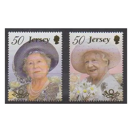 Jersey - 2000 - No 948/949 - Royauté - Principauté Promotion