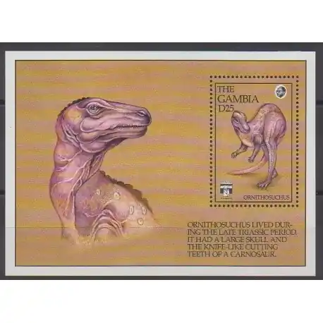 Nouvel Arrivage Gambie - 1992 - No BF173 - Animaux préhistoriques
