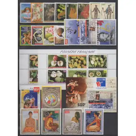Polynésie - Année complète - 1999 - No 578/609 - BF24 Offre Limitée