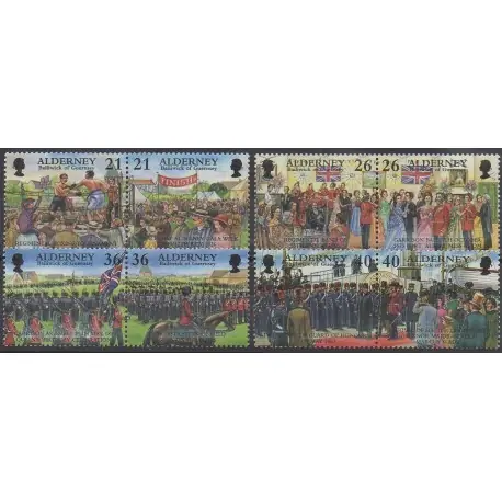 Aurigny (Alderney) - 2000 - No 159/166 - Histoire Édition Limitée