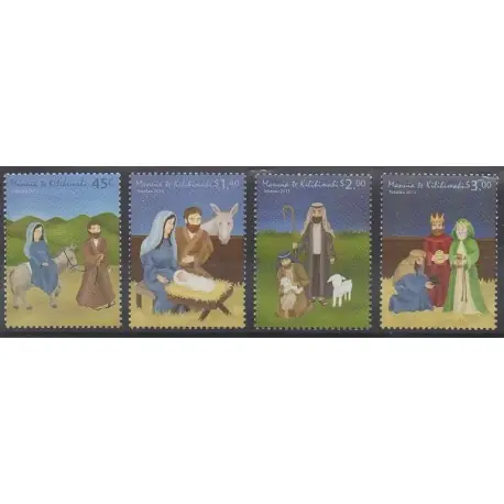 Tokelau - 2013 - No 372/375 - Noël Achat Immédiat