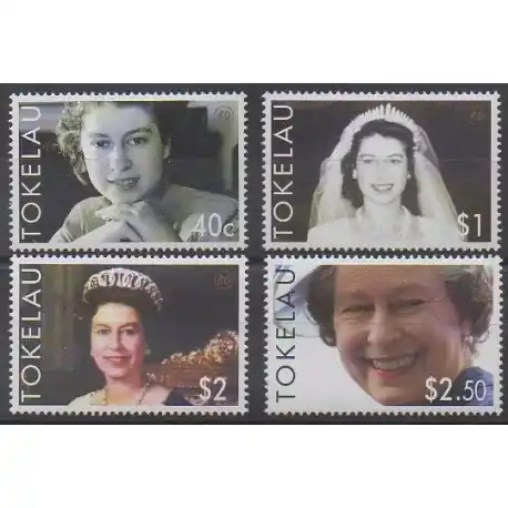 Nouvelle Collection Tokelau - 2006 - No 306/309 - Royauté - Principauté